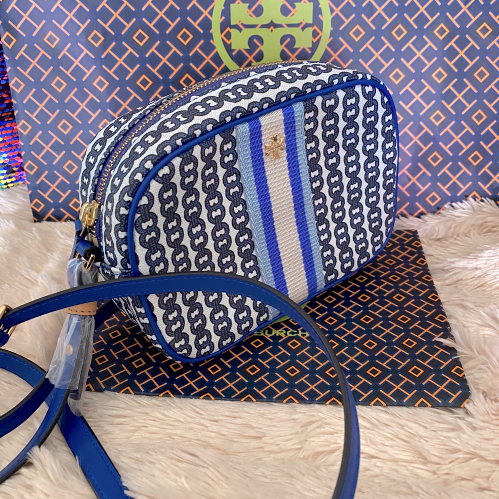NWOT TORY BURCH SMALL GIMINI LINK CROSSBODY BAG